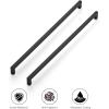 imageRavinte 10 Pack 3 Inch Square Cabinet Handles  Matte Black Drawer Pulls Kitchen Cabinet Hardware10