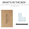 imageRavinte 10 Pack 3 Inch Square Cabinet Handles  Matte Black Drawer Pulls Kitchen Cabinet Hardware10