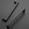 imageRavinte 10 Pack 3 Inch Square Cabinet Handles  Matte Black Drawer Pulls Kitchen Cabinet Hardware10