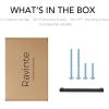 imageRavinte 10 Pack 3 Inch Square Cabinet Handles  Matte Black Drawer Pulls Kitchen Cabinet Hardware14