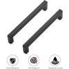 imageRavinte 10 Pack 3 Inch Square Cabinet Handles  Matte Black Drawer Pulls Kitchen Cabinet Hardware14
