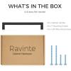 imageRavinte 10 Pack 3 Inch Square Cabinet Handles  Matte Black Drawer Pulls Kitchen Cabinet Hardware20