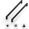 imageRavinte 10 Pack 3 Inch Square Cabinet Handles  Matte Black Drawer Pulls Kitchen Cabinet Hardware3