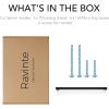 imageRavinte 10 Pack 3 Inch Square Cabinet Handles  Matte Black Drawer Pulls Kitchen Cabinet Hardware3