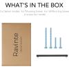 imageRavinte 10 Pack 3 Inch Square Cabinet Handles  Matte Black Drawer Pulls Kitchen Cabinet Hardware3
