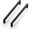 imageRavinte 10 Pack 3 Inch Square Cabinet Handles  Matte Black Drawer Pulls Kitchen Cabinet Hardware3