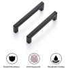 imageRavinte 10 Pack 3 Inch Square Cabinet Handles  Matte Black Drawer Pulls Kitchen Cabinet Hardware50