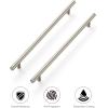 imageRavinte 10 Pack 6 inch Cabinet Pulls Brushed Nickel Stainless Steel Kitchen Cupboard Handles Cabinet Handles 375 inch Hole Center10