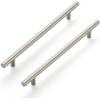 imageRavinte 10 Pack 6 inch Cabinet Pulls Brushed Nickel Stainless Steel Kitchen Cupboard Handles Cabinet Handles 375 inch Hole Center10