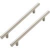 imageRavinte 10 Pack 6 inch Cabinet Pulls Brushed Nickel Stainless Steel Kitchen Cupboard Handles Cabinet Handles 375 inch Hole Center10
