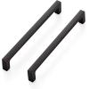 imageRavinte 10 Pack Solid 5 Inch Kitchen Square Cabinet Handles OilRubbed Bronze Cabinet Pulls Drawer Pulls Kitchen Cabinet Hardware Kitchen Handles10