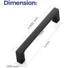 imageRavinte 10 Pack Solid 5 Inch Kitchen Square Cabinet Handles OilRubbed Bronze Cabinet Pulls Drawer Pulls Kitchen Cabinet Hardware Kitchen Handles10