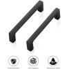 imageRavinte 10 Pack Solid 5 Inch Kitchen Square Cabinet Handles OilRubbed Bronze Cabinet Pulls Drawer Pulls Kitchen Cabinet Hardware Kitchen Handles10
