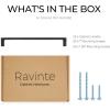 imageRavinte 10 Pack Solid 5 Inch Kitchen Square Cabinet Handles OilRubbed Bronze Cabinet Pulls Drawer Pulls Kitchen Cabinet Hardware Kitchen Handles25