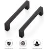 imageRavinte 10 Pack Solid 5 Inch Kitchen Square Cabinet Handles OilRubbed Bronze Cabinet Pulls Drawer Pulls Kitchen Cabinet Hardware Kitchen Handles30