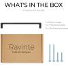imageRavinte 10 Pack Solid 5 Inch Kitchen Square Cabinet Handles OilRubbed Bronze Cabinet Pulls Drawer Pulls Kitchen Cabinet Hardware Kitchen Handles5