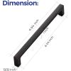 imageRavinte 10 Pack Solid 5 Inch Kitchen Square Cabinet Handles OilRubbed Bronze Cabinet Pulls Drawer Pulls Kitchen Cabinet Hardware Kitchen Handles5