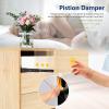 imageRavinte 10 Pairs 20 Pack 12 Inch Full Extension Ball Bearing Drawer Slides Side Mount Soft Close Drawer Slides Drawer Glide14 Inch