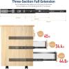 imageRavinte 10 Pairs 20 Pack 12 Inch Full Extension Ball Bearing Drawer Slides Side Mount Soft Close Drawer Slides Drawer Glide18 Inch