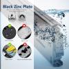 imageRavinte 10 Pairs 20 Pack 22 Inch Full Extension Ball Bearing Drawer Slides Side Mount Soft Close Drawer Slides Drawer Glide12 Inch