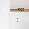 imageRavinte 15 Pack 5 Inch Cabinet Pulls Brushed Brass Stainless Steel Kitchen Drawer Pulls Cabinet Handles with Drill Mounting Template 5Length 3 Hole CenterMatte Black
