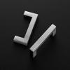 imageRavinte 25 Pack 3 Inch Square Cabinet Handles  Satin Nickel Pulls Brushed Nickel Drawer Pulls Kitchen Hardware Handles for Cabinets Cupboards and DrawersBrushed Nickel