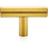 imageRavinte 30 Pack 2 inch Cabinet Pulls Brushed Brass Stainless Steel Kitchen Cupboard Handles Cabinet Handles 2LengthBrushed Brass