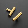 imageRavinte 30 Pack 2 inch Cabinet Pulls Brushed Brass Stainless Steel Kitchen Cupboard Handles Cabinet Handles 2LengthBrushed Brass