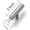 imageRavinte 30 Pack 2 inch Cabinet Pulls Brushed Brass Stainless Steel Kitchen Cupboard Handles Cabinet Handles 2LengthBrushed Nickel
