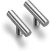 imageRavinte 30 Pack 2 inch Cabinet Pulls Brushed Brass Stainless Steel Kitchen Cupboard Handles Cabinet Handles 2LengthBrushed Nickel