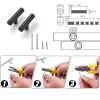 imageRavinte 30 Pack 2 inch Cabinet Pulls Brushed Brass Stainless Steel Kitchen Cupboard Handles Cabinet Handles 2LengthMatte Black