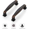imageRavinte 30 Pack Solid 3 Inch Kitchen Cabinet Handles Oil Rubbed Bronze Cabinet Pulls Drawer Pulls Kitchen Cabinet Hardware Kitchen Handles for Cabinets Cupboard Handles Drawer HandlesOil Rubbed Bronze