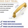 imageRavinte 30 Pack Solid 3 Inch Kitchen Cabinet Handles Oil Rubbed Bronze Cabinet Pulls Drawer Pulls Kitchen Cabinet Hardware Kitchen Handles for Cabinets Cupboard Handles Drawer HandlesBrushed Brass