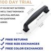imageRavinte 30 Pack Solid 3 Inch Kitchen Cabinet Handles Oil Rubbed Bronze Cabinet Pulls Drawer Pulls Kitchen Cabinet Hardware Kitchen Handles for Cabinets Cupboard Handles Drawer HandlesBlack