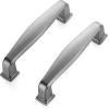imageRavinte 30 Pack Solid 3 Inch Kitchen Cabinet Handles Oil Rubbed Bronze Cabinet Pulls Drawer Pulls Kitchen Cabinet Hardware Kitchen Handles for Cabinets Cupboard Handles Drawer HandlesBrushed Nickel
