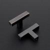 imageRavinte 30 Pack Solid 5 Inch Center to Center Slim Square Bar Drawer Handles Cabinet Hardware  OilRubbed Bronze Kitchen Pulls10