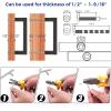 imageRavinte 30 Pack Solid 5 Inch Center to Center Slim Square Bar Drawer Handles Cabinet Hardware  OilRubbed Bronze Kitchen Pulls10