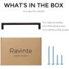 imageRavinte 30 Pack Solid 5 Inch Center to Center Slim Square Bar Drawer Handles Cabinet Hardware  OilRubbed Bronze Kitchen Pulls10