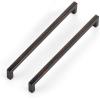 imageRavinte 30 Pack Solid 5 Inch Center to Center Slim Square Bar Drawer Handles Cabinet Hardware  OilRubbed Bronze Kitchen Pulls10