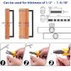 imageRavinte 30 Pack Solid 5 Inch Center to Center Slim Square Bar Drawer Handles Cabinet Hardware  OilRubbed Bronze Kitchen Pulls15