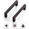 imageRavinte 30 Pack Solid 5 Inch Center to Center Slim Square Bar Drawer Handles Cabinet Hardware  OilRubbed Bronze Kitchen Pulls20
