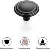 imageRavinte 40 Pack 115 inch Matte Black Zinc Cabinet knobs Kitchen Cabinet Knobs Drawer Knobs Dresser Knobs Drawer Pulls Cabinet Door Knobs Dresser Drawer Handles Knobs for Dresser Drawers