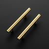 imageRavinte 55 Pack 6 inch Cabinet Pulls Matte Black Stainless Steel Kitchen Drawer Pulls Cupboard Handles Cabinet Handles 375 Hole CenterBrushed Brass