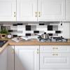 imageRavinte Solid 3 Inch Big Square Foot Cabinet Pulls Oil Rubbed Bronze Arch Pull Kitchen Cabinet Handles Drawer Pulls Kitchen Cabinet Hardware Bronze Cabinet Drawer Handles10 PackGold