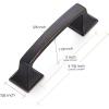 imageRavinte Solid 3 Inch Big Square Foot Cabinet Pulls Oil Rubbed Bronze Arch Pull Kitchen Cabinet Handles Drawer Pulls Kitchen Cabinet Hardware Bronze Cabinet Drawer Handles10 PackOil Rubbed Bronze