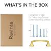 imageRavinte Solid 3 Inch Big Square Foot Cabinet Pulls Oil Rubbed Bronze Arch Pull Kitchen Cabinet Handles Drawer Pulls Kitchen Cabinet Hardware Bronze Cabinet Drawer Handles10 PackGold