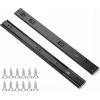imageRavinte 10 Pairs 20 Pack 12 Inch Full Extension Ball Bearing Drawer Slides Side Mount Soft Close Drawer Slides Drawer Glide20 Inch