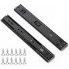 imageRavinte 10 Pairs 20 Pack 22 Inch Full Extension Ball Bearing Drawer Slides Side Mount Soft Close Drawer Slides Drawer Glide12 Inch