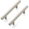 imageRavinte 40 Pack 6 inch Cabinet Pulls Brushed Nickel Stainless Steel Kitchen Cupboard Handles Cabinet Handles 35 inch Hole CenterBrushed Nickel