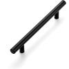 imageRavinte 60 Pack 738quot Cabinet Pulls Matte Black Stainless Steel Kitchen Cupboard Handles Cabinet Handles 738quot Length 5quot Hole CenterBlack